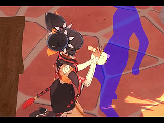 Genshin Impact Hentai - Xinyan Hardsex - Japanese Asian Manga Anime Film Game Porn