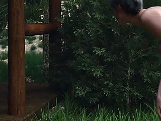 Riverside Cabin - V1.4 Part 1 - Clair Tasted Mr. Smith's Chocolate Inside of Her Pussy