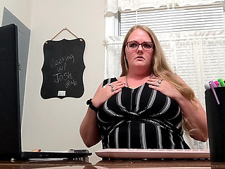 Your teacher gives you JOI in her office and reveals you got her pregnant!