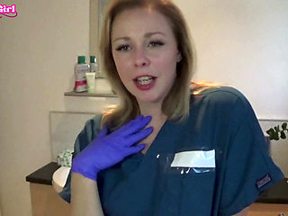 Latex Glove JOI in the Dental Chair Naughty Nurse POV
