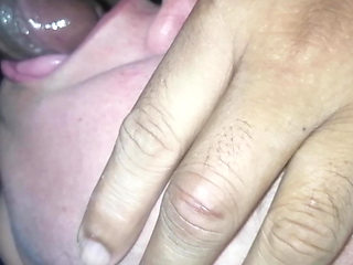 My girlfriend gives me a delicious blowjob and I fuck her really hard