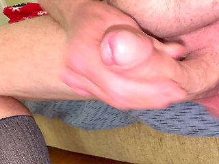 Foreskin rolling over Cockhead