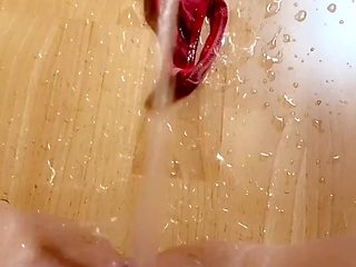 Teen girl loves to make herself squirt every time she masturbates compilation