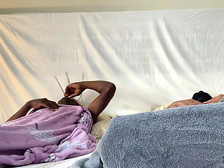 Wife Tried to Stay Faithful, but Couldn't Oppose Husband Best Friend Big Black Cock Part 1