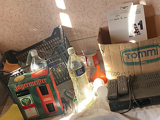 Sweet feets and tits in the morning