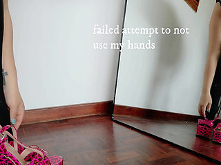 Which Heels Look Best? Black Nylon