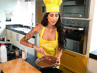 Hot Lesbian Latinas cooking - Part 3 - SFW