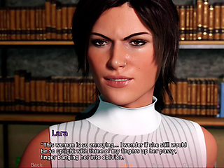 Croft adventure #1 - Lara can't stop thinking about the lesbian