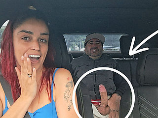 App driver catches passenger masturbating from behind!