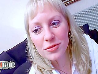 First Anal Penetration For This Blonde With Big Tits