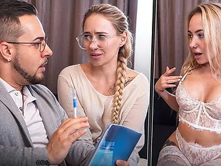 Turned Shy Girl into a Naughty Slut - the Therapy Went Fine!