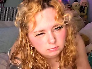 Desperate Pillow Humping with a Vibrator in My Pussy