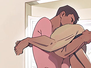 Acrobatic Hentai Ebony Blowjob