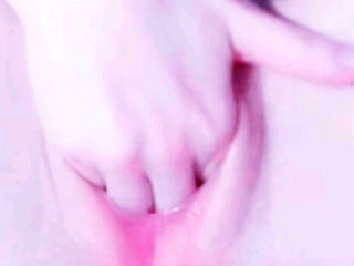 playin my virgin pink pussy solo masturbate