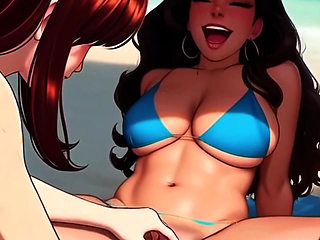 Check out Milky Milfs Go To The Beach 2