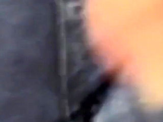 Playing with a Wet Jeans in Shower