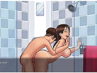 I Stayed Up Helping Her With Work One Touch Made My Heart Race (18+) With Car Toon