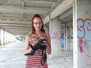 Ginger Teen 18+ Bella Deep Anal At Street Casting