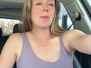 Grabbing a Snack and Cumming Hard in Public!