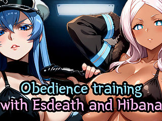 Try to survive under Esdeath's and Hibana's soldier training (Obedience JOI)