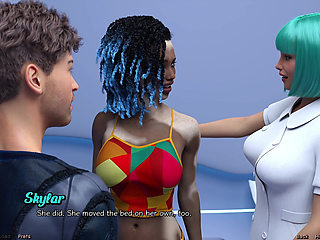 Stranded in Space #02 - Horny Black Girl Zarah Is Waiting for Me in My Bed