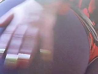 Purple Nylon Ass Worship