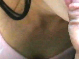 Stepsister Is Learning How to Give a Blowjob in Order to Please Her Boyfriend in the Future