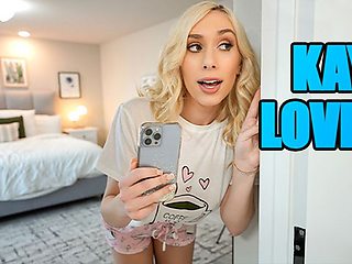 Smiling Kay Lovely at pawg trailer