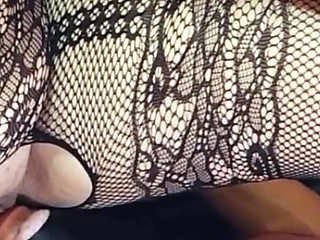 Curvy Wife Dominatrix Is Peeing in Slave's Mouth