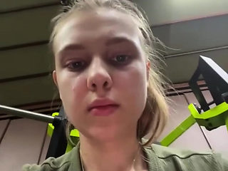 Extreme Squirting in the public gym with jucielussie