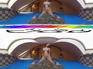 Escort Beauty Ignites Wild Passion in Virtual Heat
