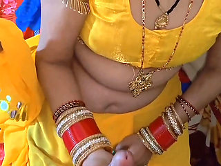 A hot Indian with a fat ass is banged by her husband