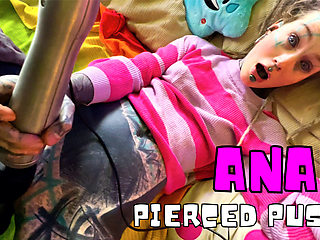 POV My First Time Pussy Pierced and Gets Fuck, ANAL, Orgasm, Bj