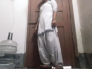 Indian College Student and Teacher