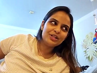 Indian Wife and Husband Romance with Pregnant in Interview