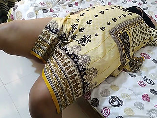 Nandita Stepaunty Without Pajamas and Rough Fuck While Resting on A Bed