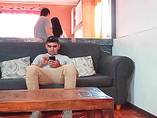 My Cuckolded Husband Cooks While We Have Sex with His Friend