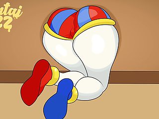Pomni Gets Stuck and Receives a Creampie (the Amazing Digital Circus)