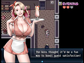 Hot zombie retreat with a sizzling babe in rollers