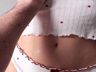 Only Don't Put It in Me! Horny Stepsis Rubbing on Dick Until I Fill Her Panties