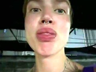 Miss_Elfie, russian camwhore in public and restroo