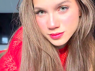Young model with a perfect ass gets pounded hard while wearing a sexy, passionate red dress.