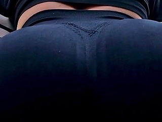 Outdoor Farting: Black Leggings Edition