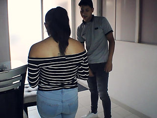 Perfect Big Ass Brunette Keeps Bouncing On My Big Cock Until She Cums Several Times