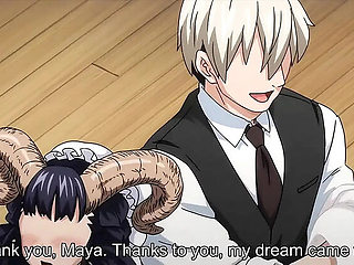 Hairy Hentai Goat Maid Gets Shaved And Creampied By Master In Missionary