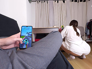 I Stared At My Maid's Big Ass For So Long That I Failed To Hide My Boner