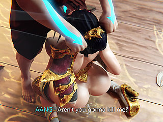 Busty 3D Azula Blowjob and Fuck