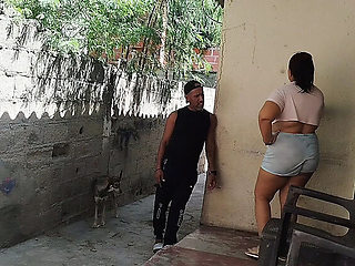 Amateur Housewife Cheating On Husband With Neighbor - Big Ass Venezuelan BBW Seduces Him For Rough Sex & Creampie