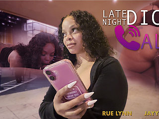 DIRE DESIRES Late night cock call with Rue Lynn