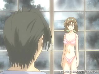 Japanese teen slut gets her pussy banged hard by her man